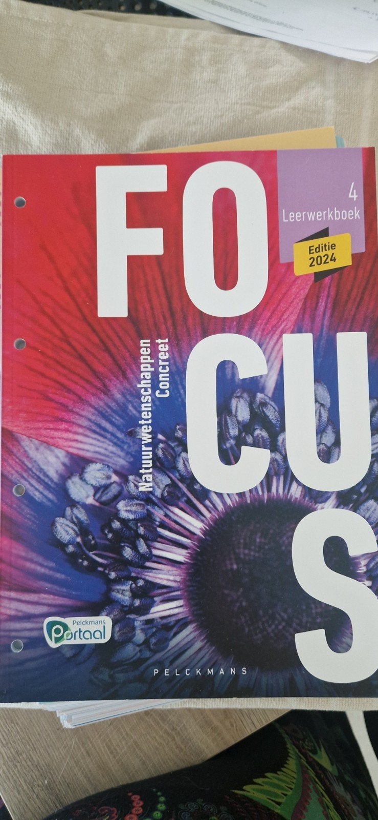 Focus Natuurwetenschappen Concreet 4 Leerwerkboek (editie 20, Livres, Neuf, Secondaire, Néerlandais, Kristien Bil