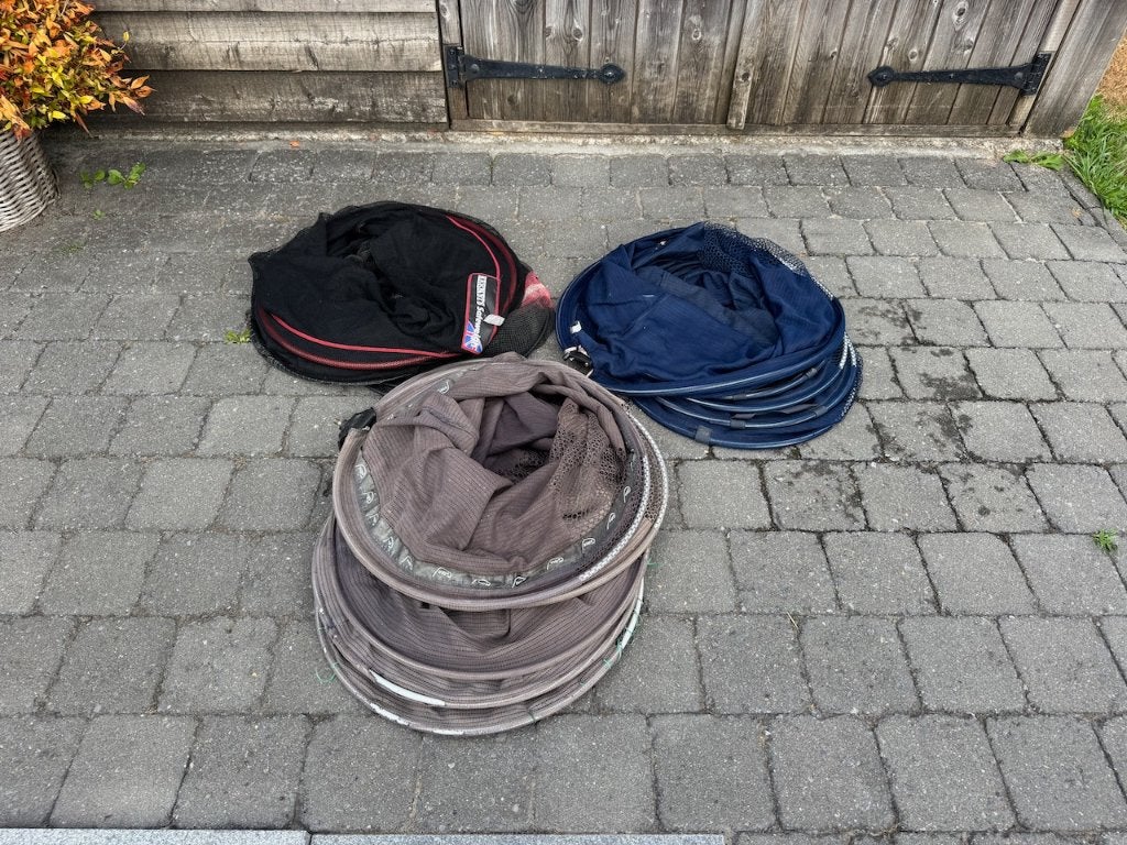 Leefnetten, Ophalen, Gebruikt, Net of Fuik