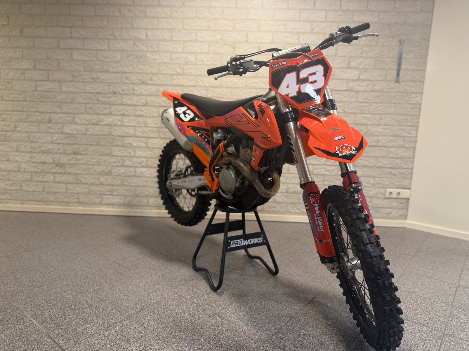 Zeer nette KTM SX350F uit bouwjaar 2019 in topstaat., Ophalen