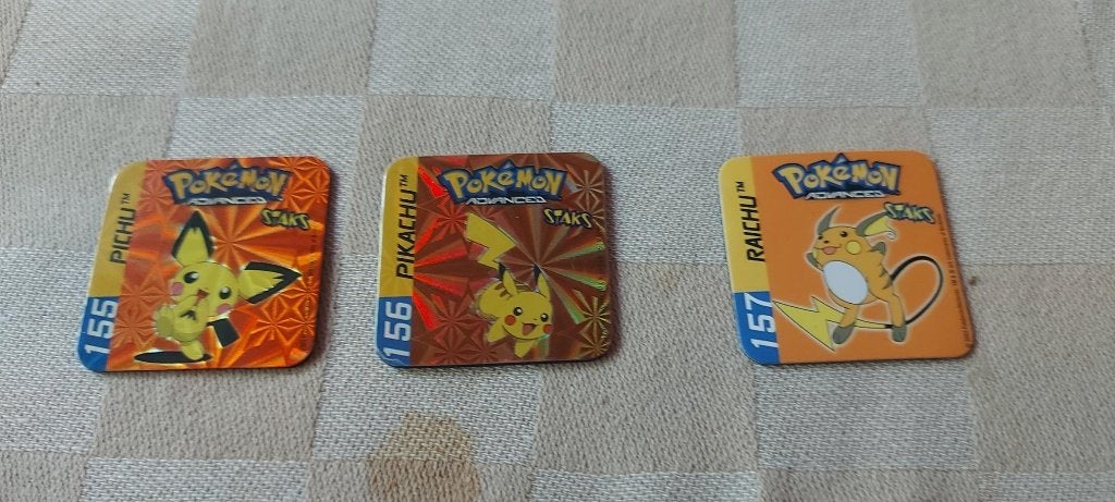 aimants pokemon Pichu Pikachu Raichu, Enlèvement ou Envoi, Neuf, Autres types