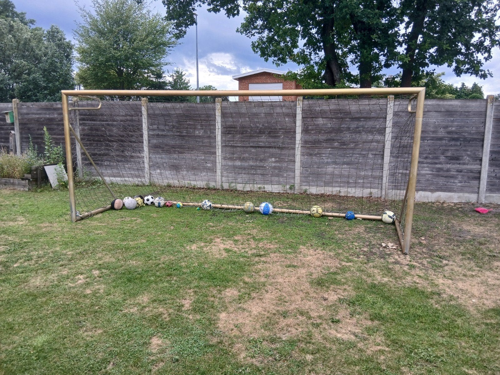 Aluminium goal, Sport en Fitness, Voetbal, Ophalen