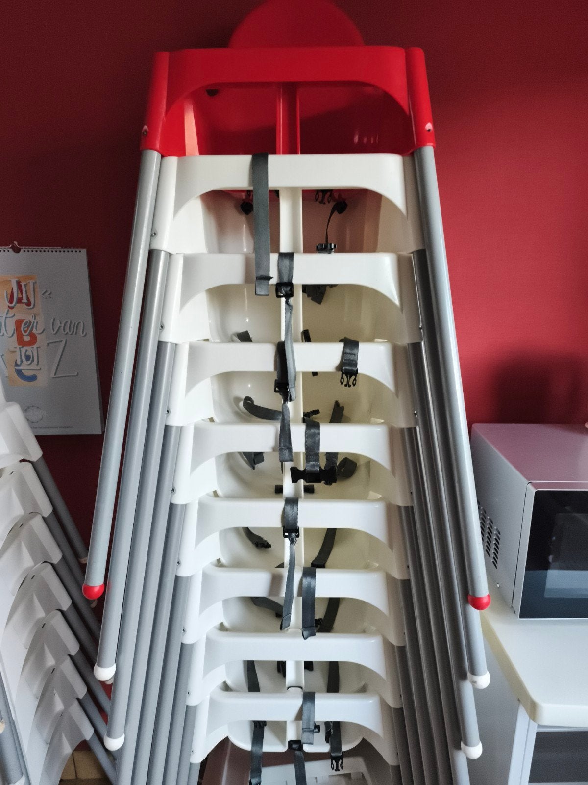 ikea eetstoelen, Ophalen