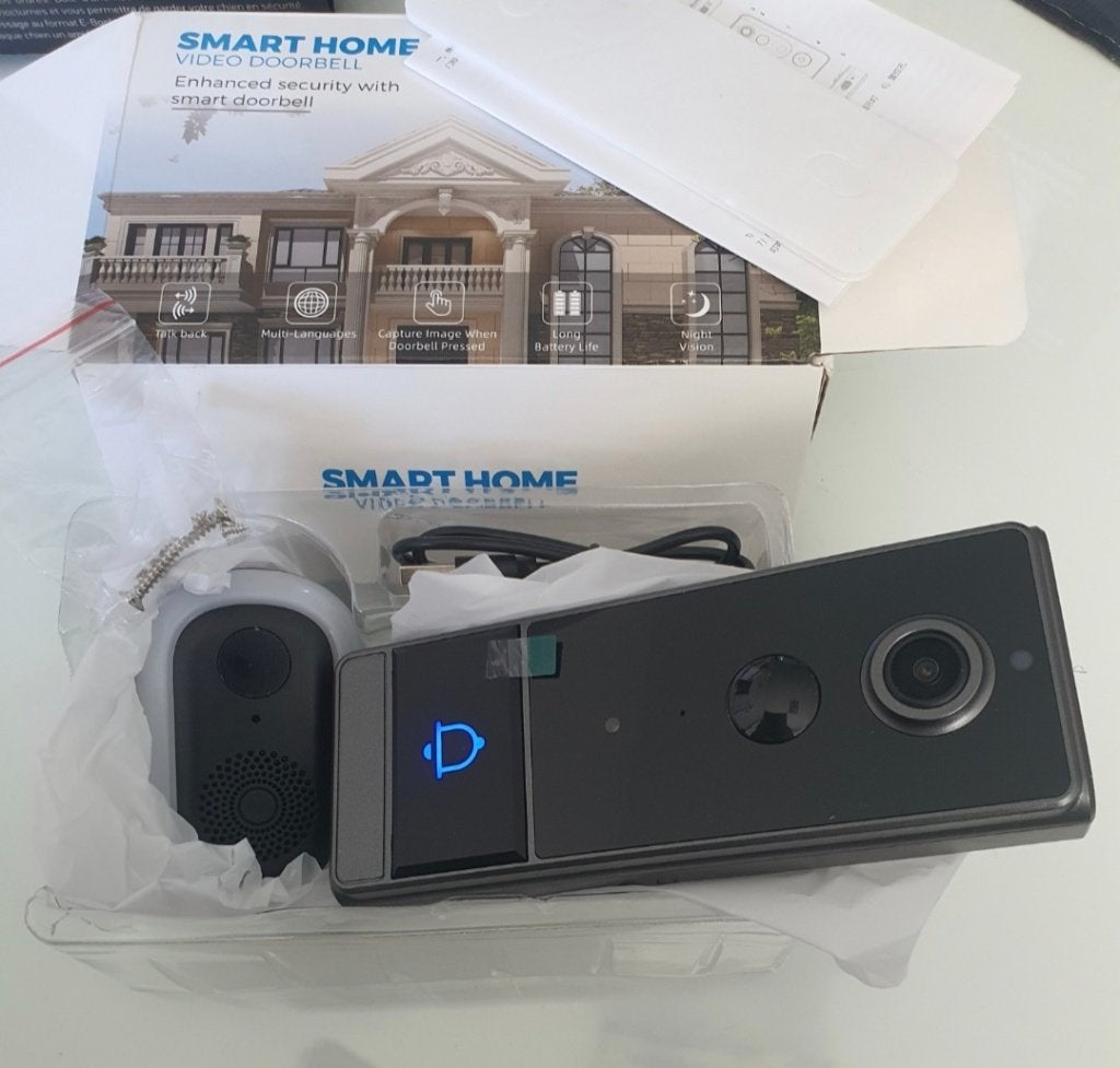 Smart Home Video Deurbel (Draadloos & HD), Huis en Inrichting, Ophalen of Verzenden, Nieuw, Draadloos