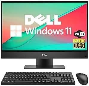 PC DELL All In-One i5 SSD 500/16Go Windows 11 Pro., Met monitor, Refurbished, Dell, SSD
