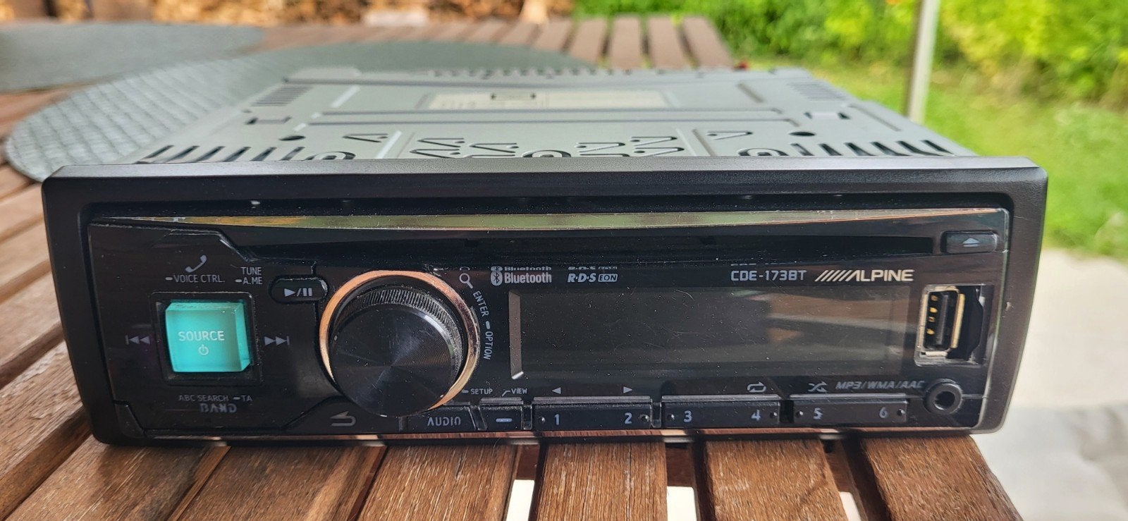 Autoradio Alpine cde-173BT, Auto diversen, Autoradio's, Ophalen, Gebruikt