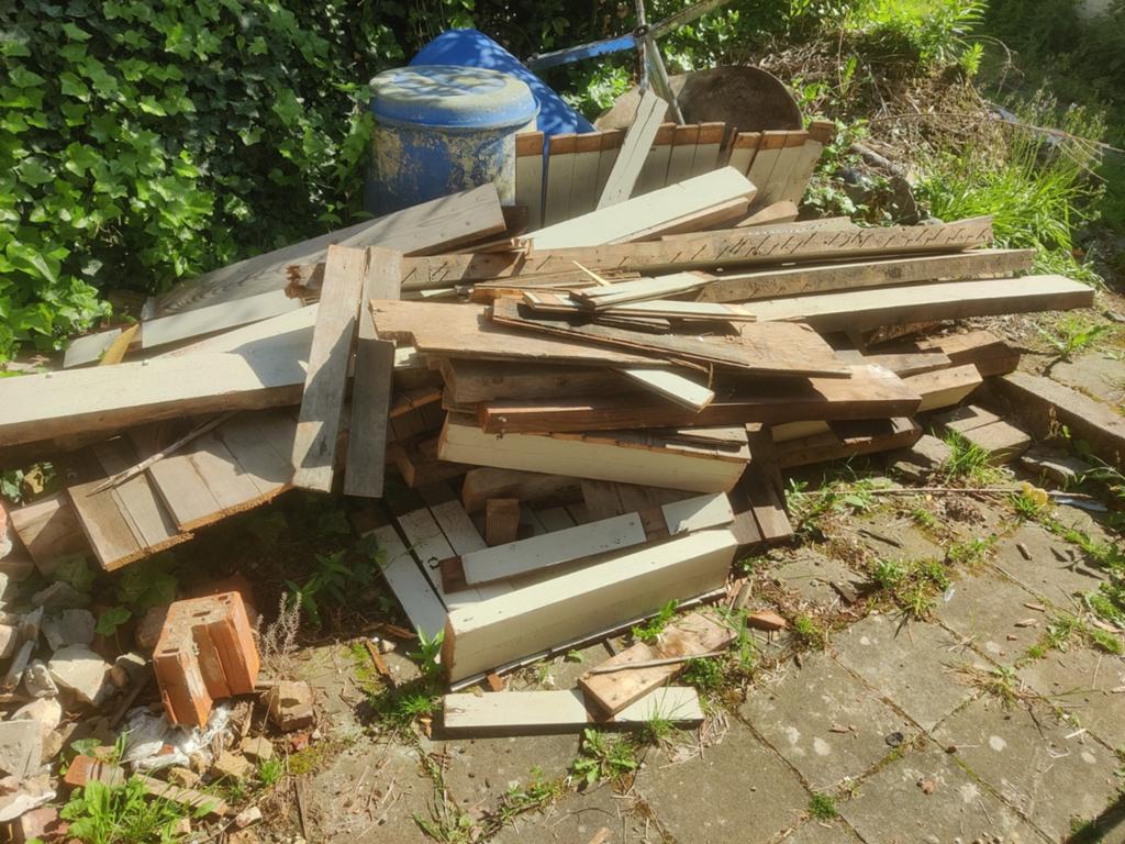 Gratis hout, Doe-het-zelf en Bouw, Ophalen