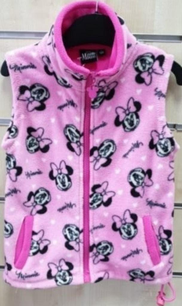 Minnie Mouse fleece Bodywarmer/Vest - Maat 128 - Disney, Enfants & Bébés, Vêtements enfant | Taille 128, Enlèvement ou Envoi, Pull ou Veste