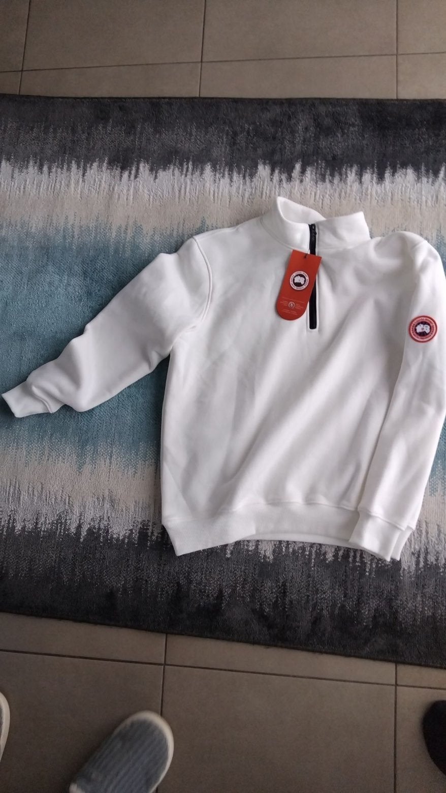 Pull Canada Goose, Neuf, Enlèvement ou Envoi, Canada Goose, Blanc