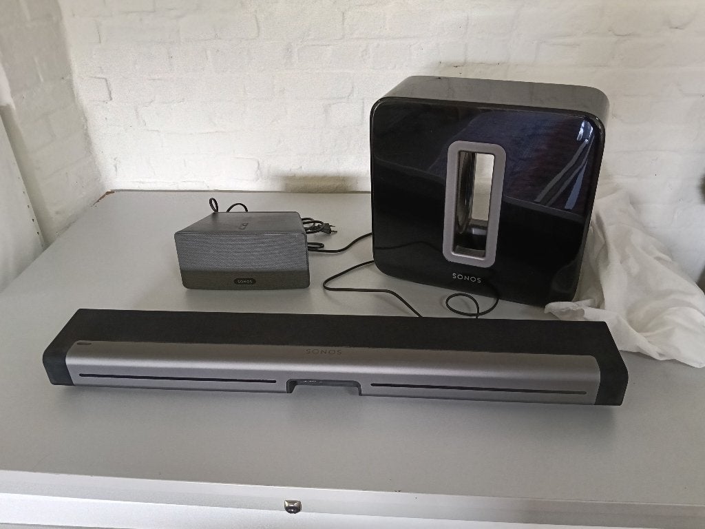 Complete Sonos 3.1 surround set, Enlèvement, Comme neuf