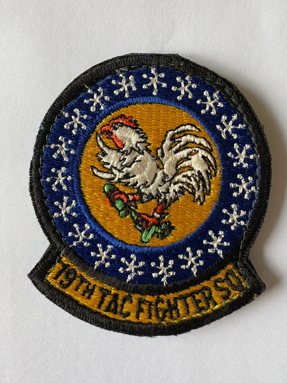 USAF 19th Tactical Fighter Squadron patch, Collections, Enlèvement ou Envoi