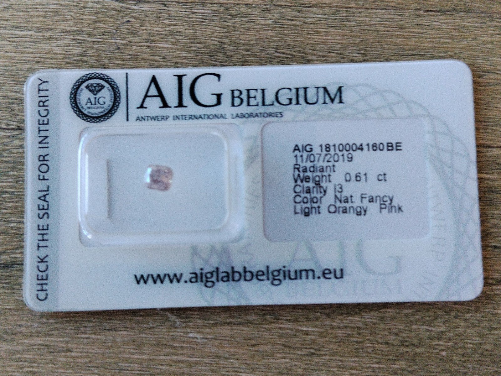 diamant te koop, Ophalen of Verzenden