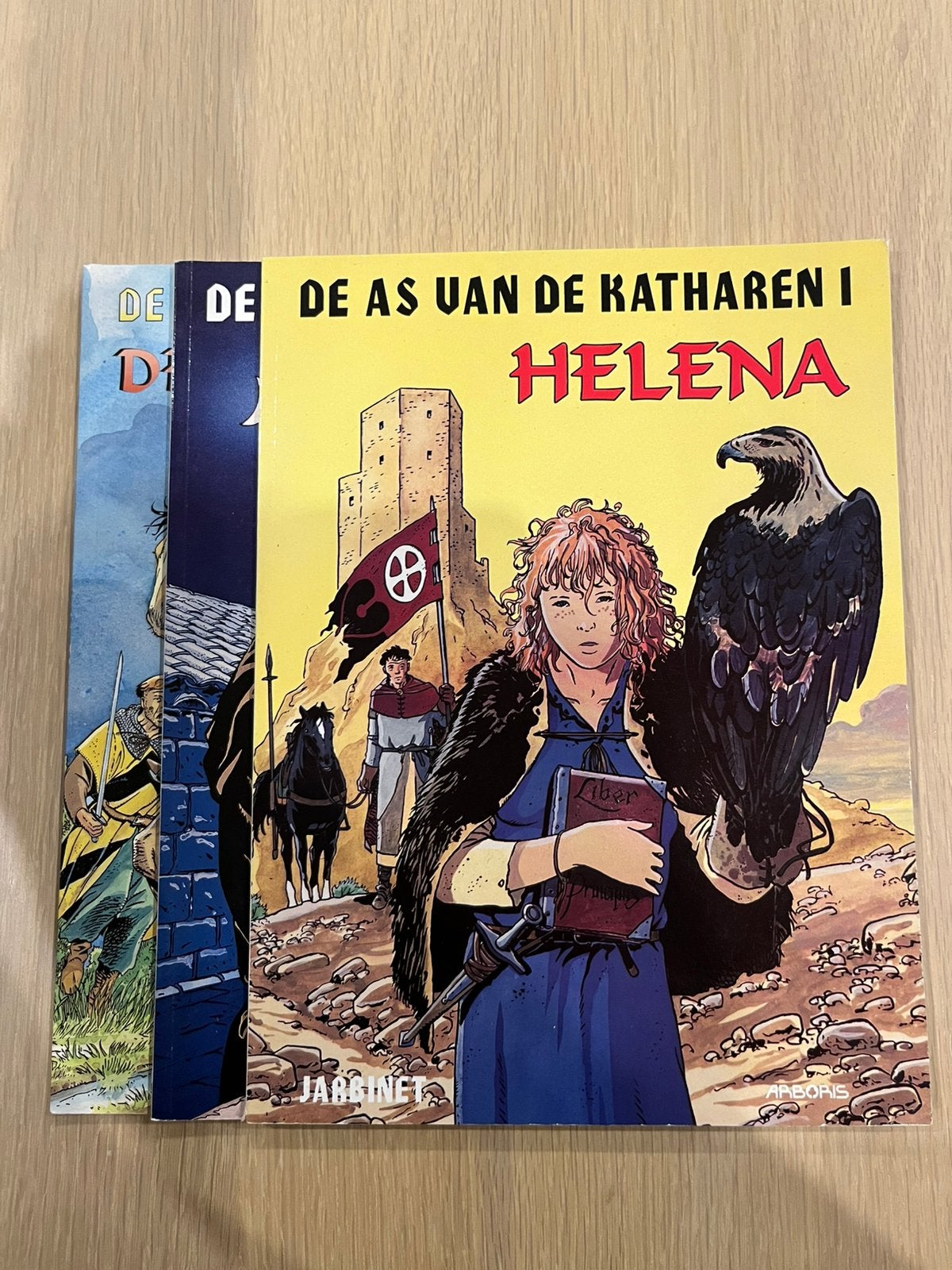 De As van de Katharen - 1,2 en 4, Livres, BD, Plusieurs BD, Enlèvement ou Envoi