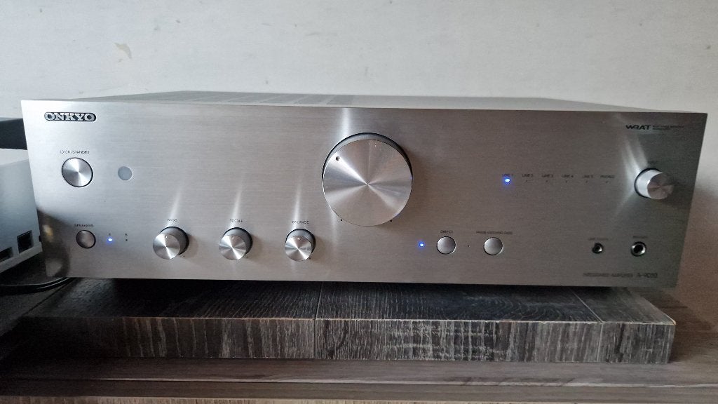 Onkyo A-9030 versterker, Audio, Tv en Foto, Versterkers en Ontvangers, Ophalen, Stereo, 60 tot 120 watt, Onkyo