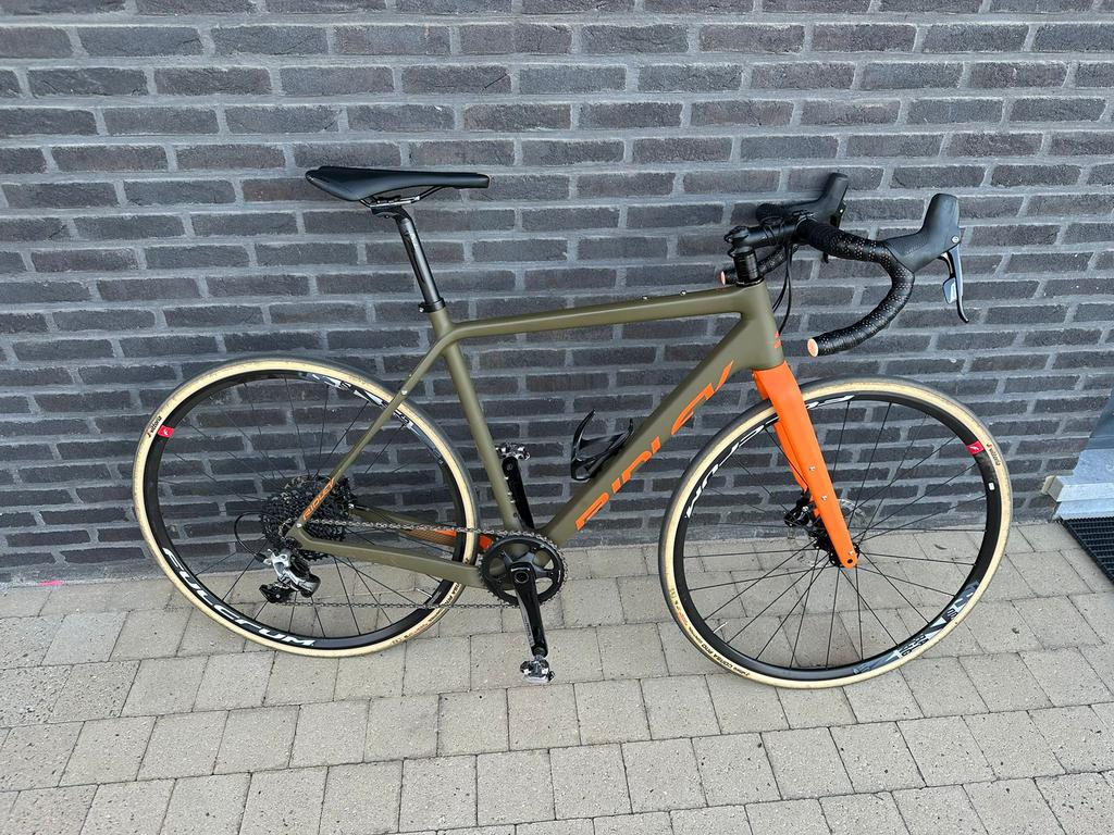 Ridley carbon gravelbike, Fietsen en Brommers, Ophalen, Zo goed als nieuw, Carbon
