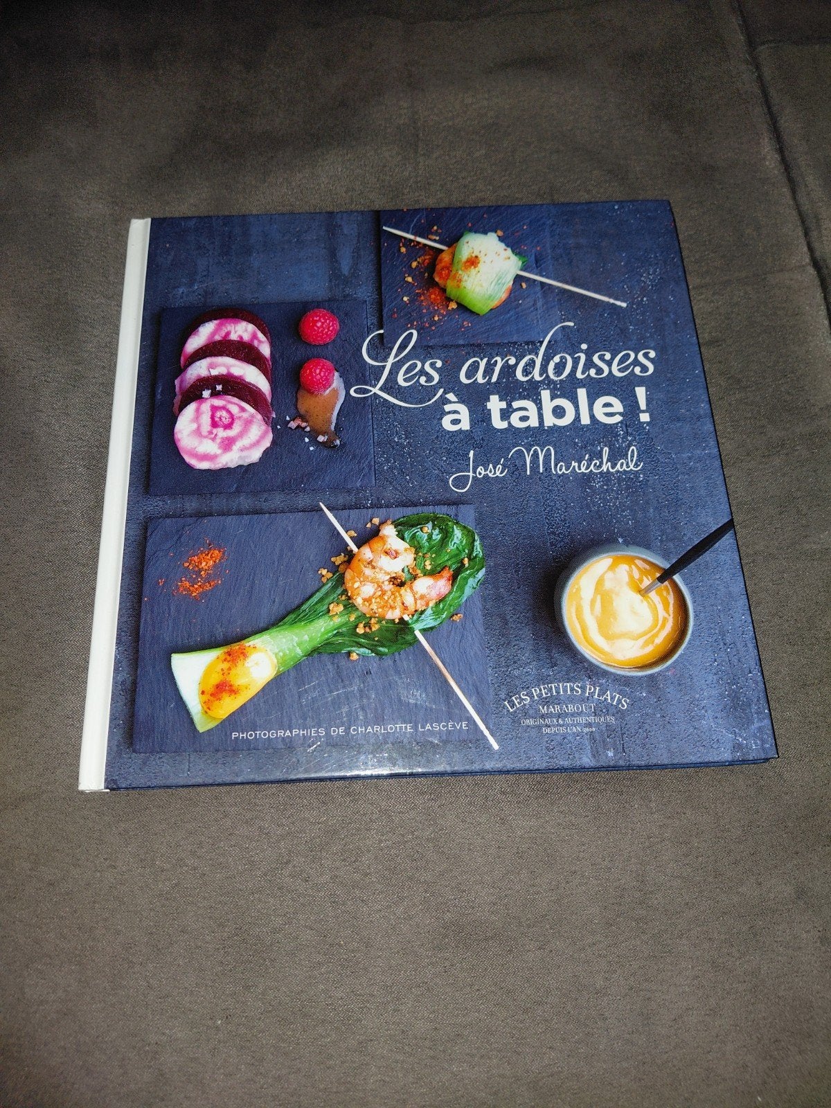 Livre les ardoises à table, Ophalen of Verzenden