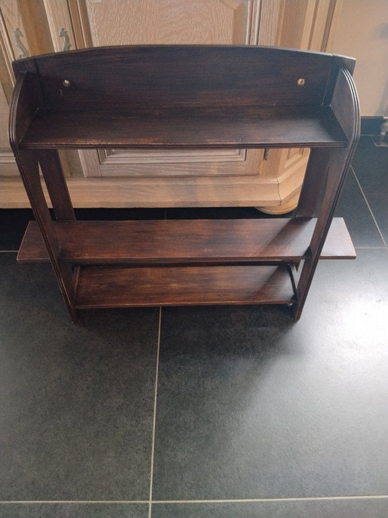 vintage houten wandrek, Enlèvement, Comme neuf