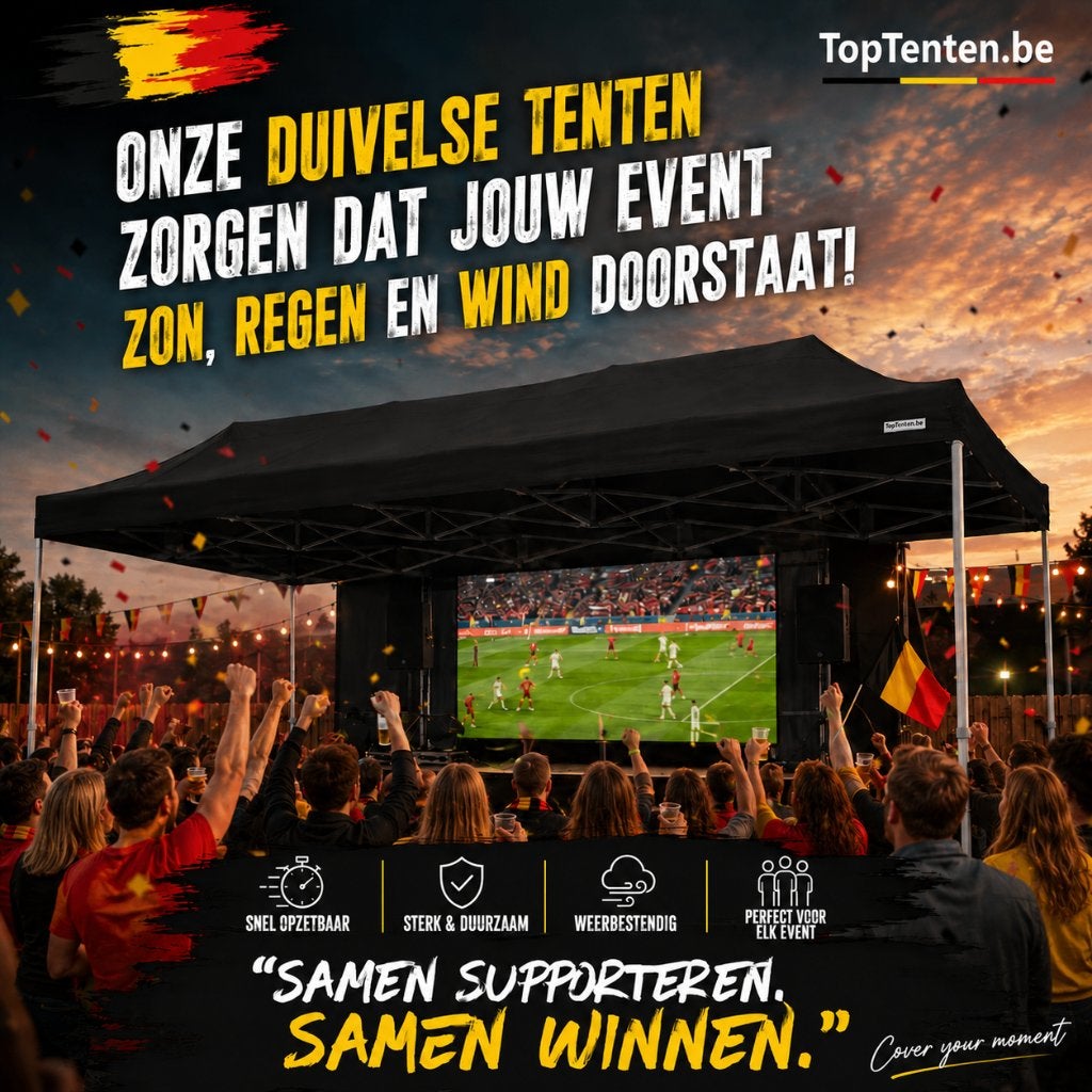 Professionele vouwtenten voor elk evenement, Tuin en Terras, Opvouwbaar, Partytent, Nieuw, 2 meter of meer