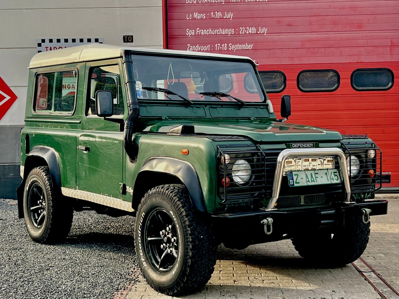 Prachtige defender / DT5, Auto's, Land Rover, Trekhaak, Te koop, Defender, Bedrijf