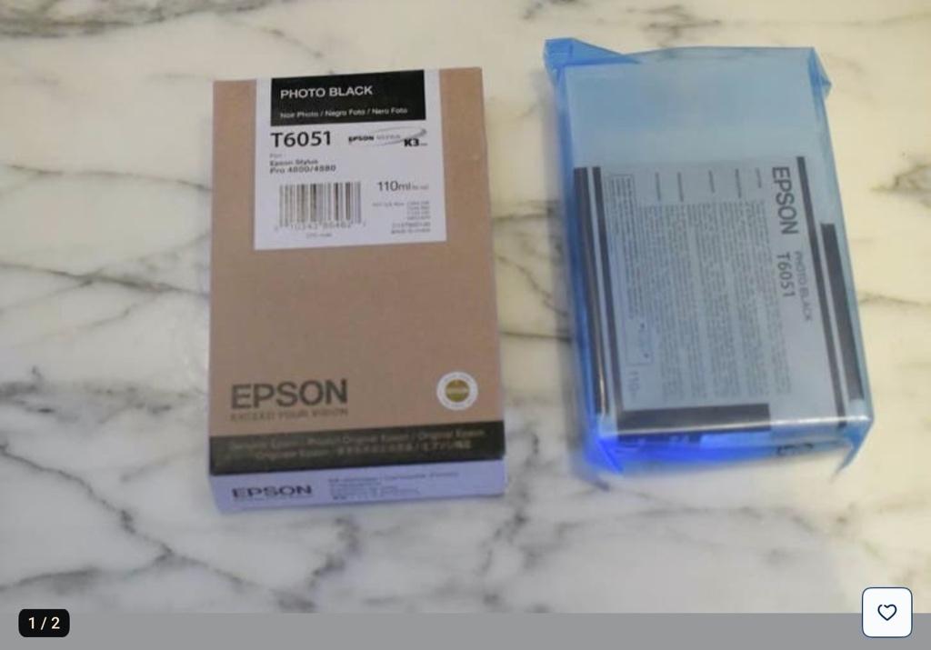 Epson T6051 cartouche pour Stylus PRO 4800/4880, Enlèvement ou Envoi, Neuf, Cartridge, Epson