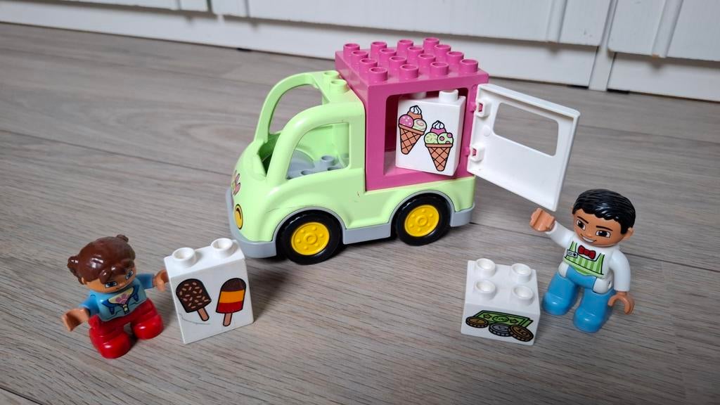 Lego Duplo - La camionnette de glaces 10586., Enlèvement, Duplo