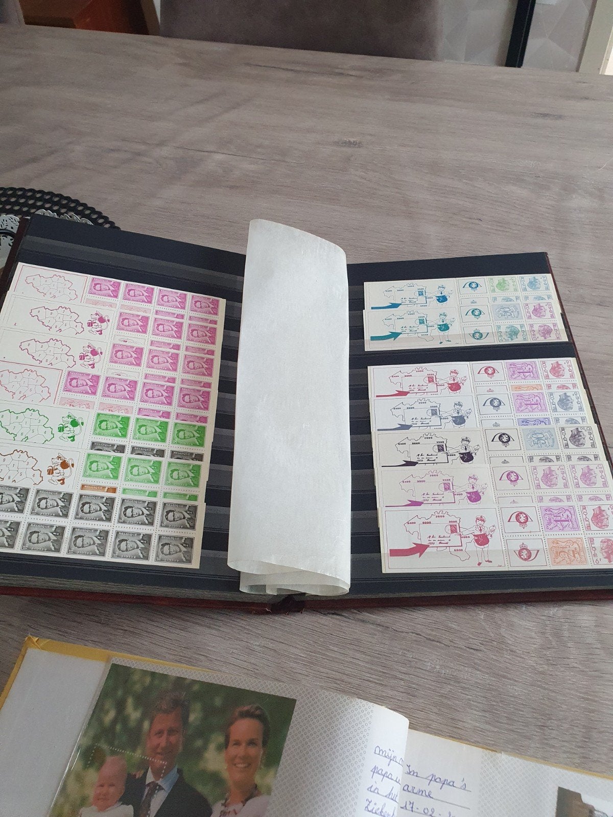 reeks postzegels van België te koop doe een bod, Ophalen