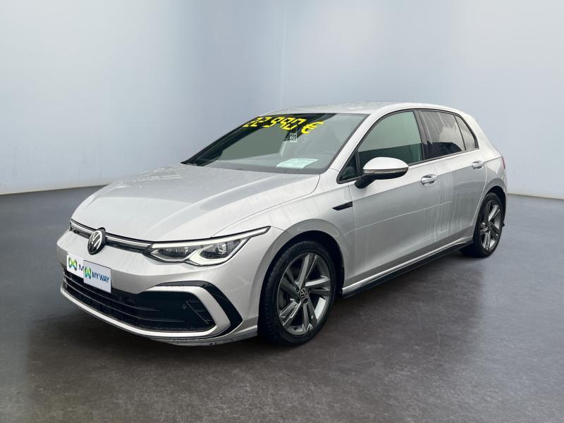 Volkswagen Golf R-Line*GPS*Caméra*Carplay*Capteurs Av/Ar*Cl, Argent ou Gris, Achat, Euro 6, Entreprise