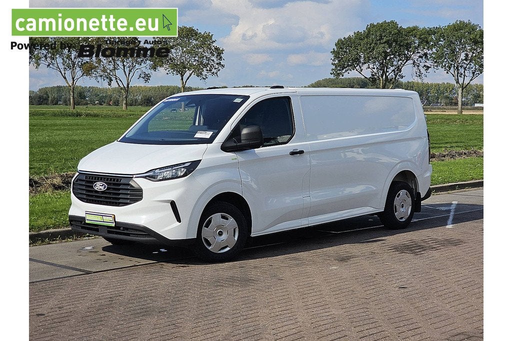 Ford Transit Custom 300 2.0 TDCI L2H1 Trend (bj 2024), Auto's, Gebruikt, Euro 6, 4 cilinders, Wit