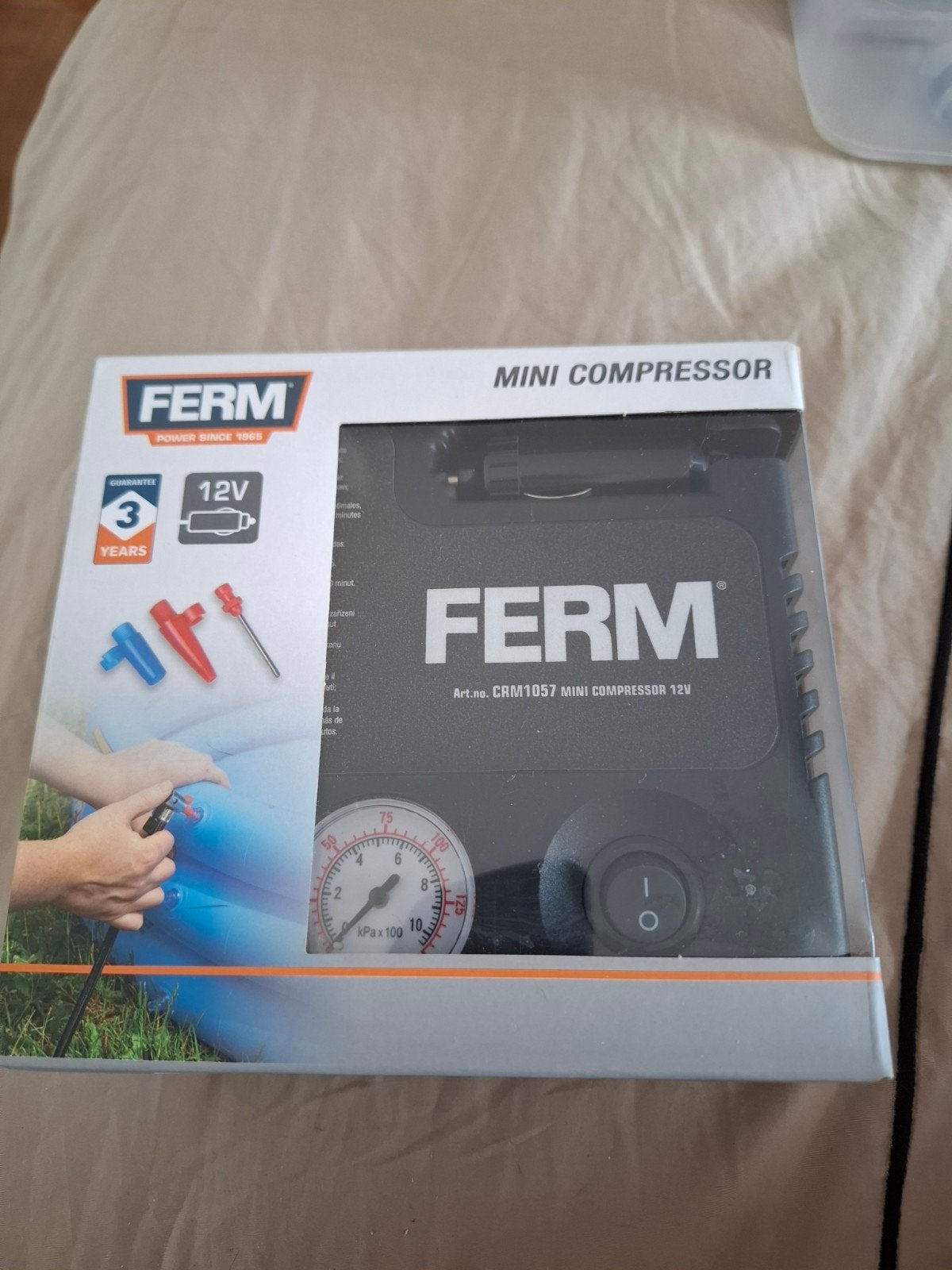 mini compressor, Doe-het-zelf en Bouw, Ophalen, Nieuw