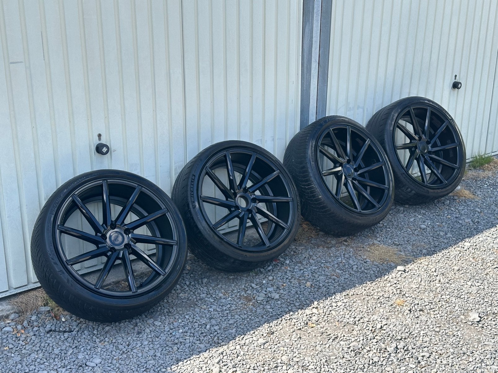 Jantes Vossen CVT l 19 Inch l Breedset, Pneus et Jantes, 4 Saisons, Véhicule de tourisme, Utilisé