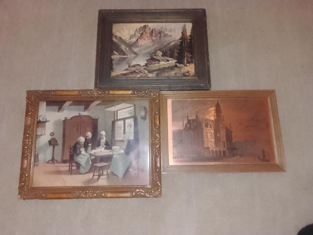 Tableau peinture ancienne