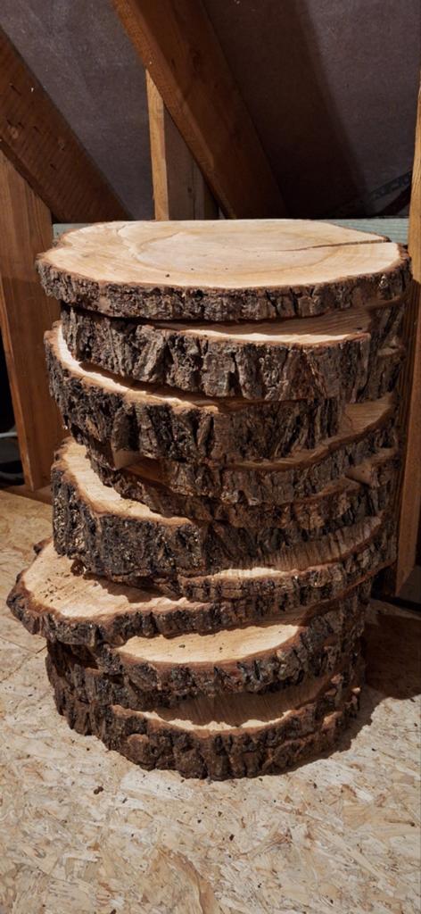 Houten schijven (12), Ophalen, Hout
