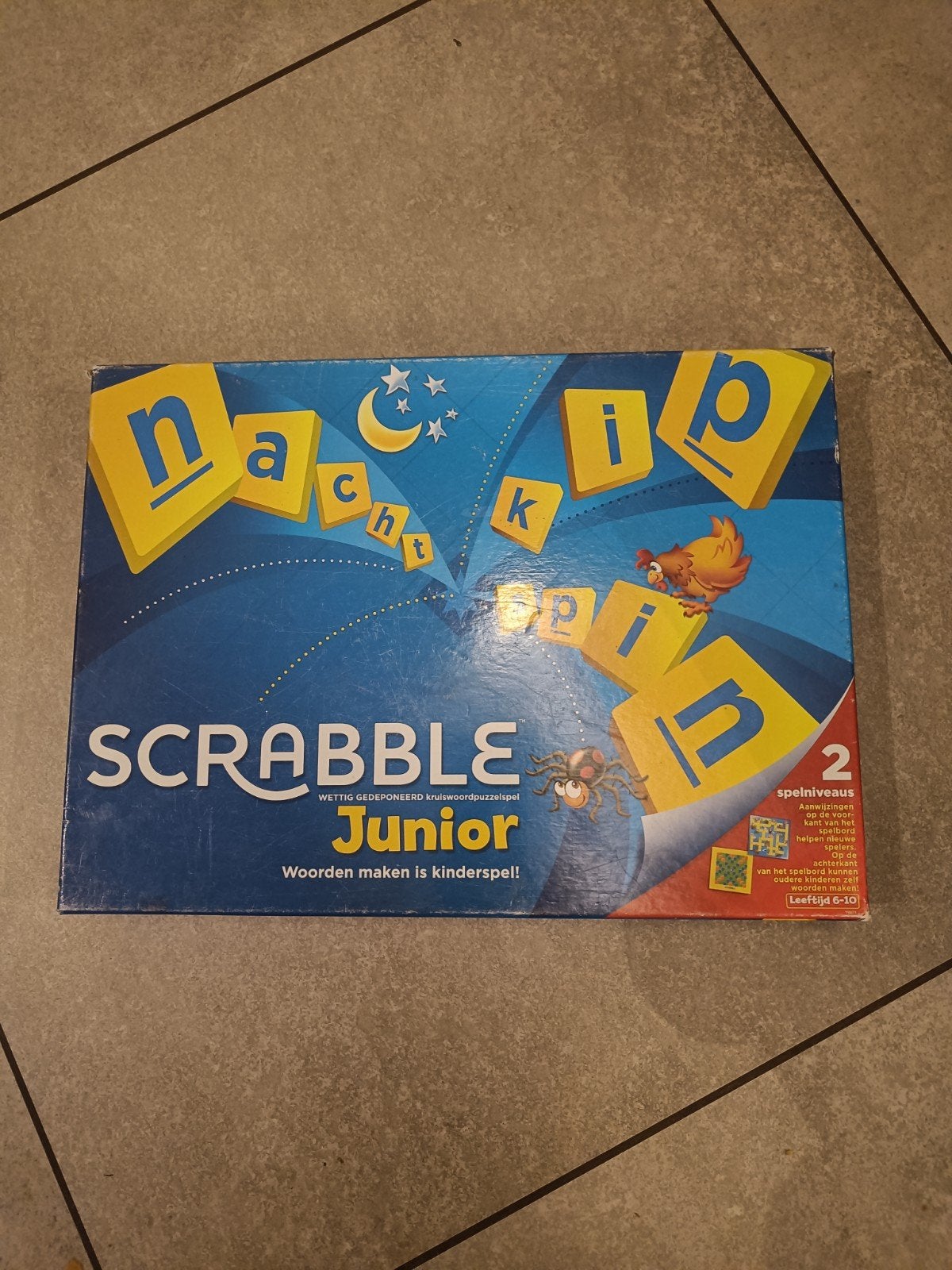 Scrabble junior, Ophalen