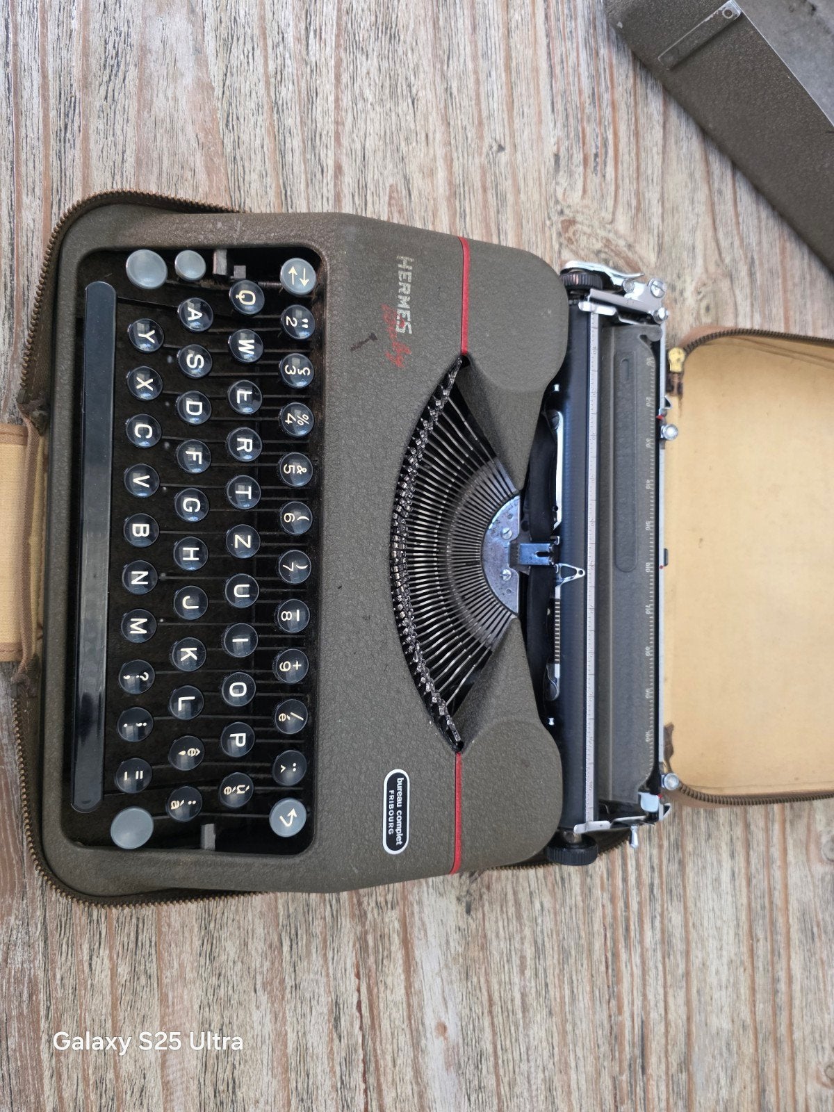 Machine à écrire Hermes Vintage Baby (1958 Suisse), Enlèvement ou Envoi