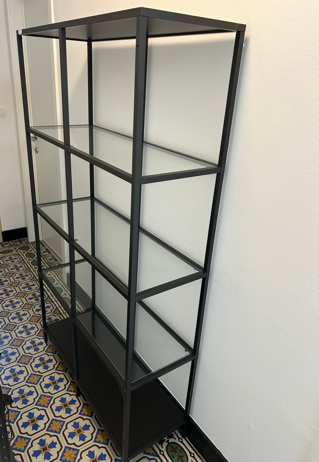 Stellingkast IKEA VITTSJÖ, Huis en Inrichting, Kasten | Stellingkasten, Zo goed als nieuw, Ophalen