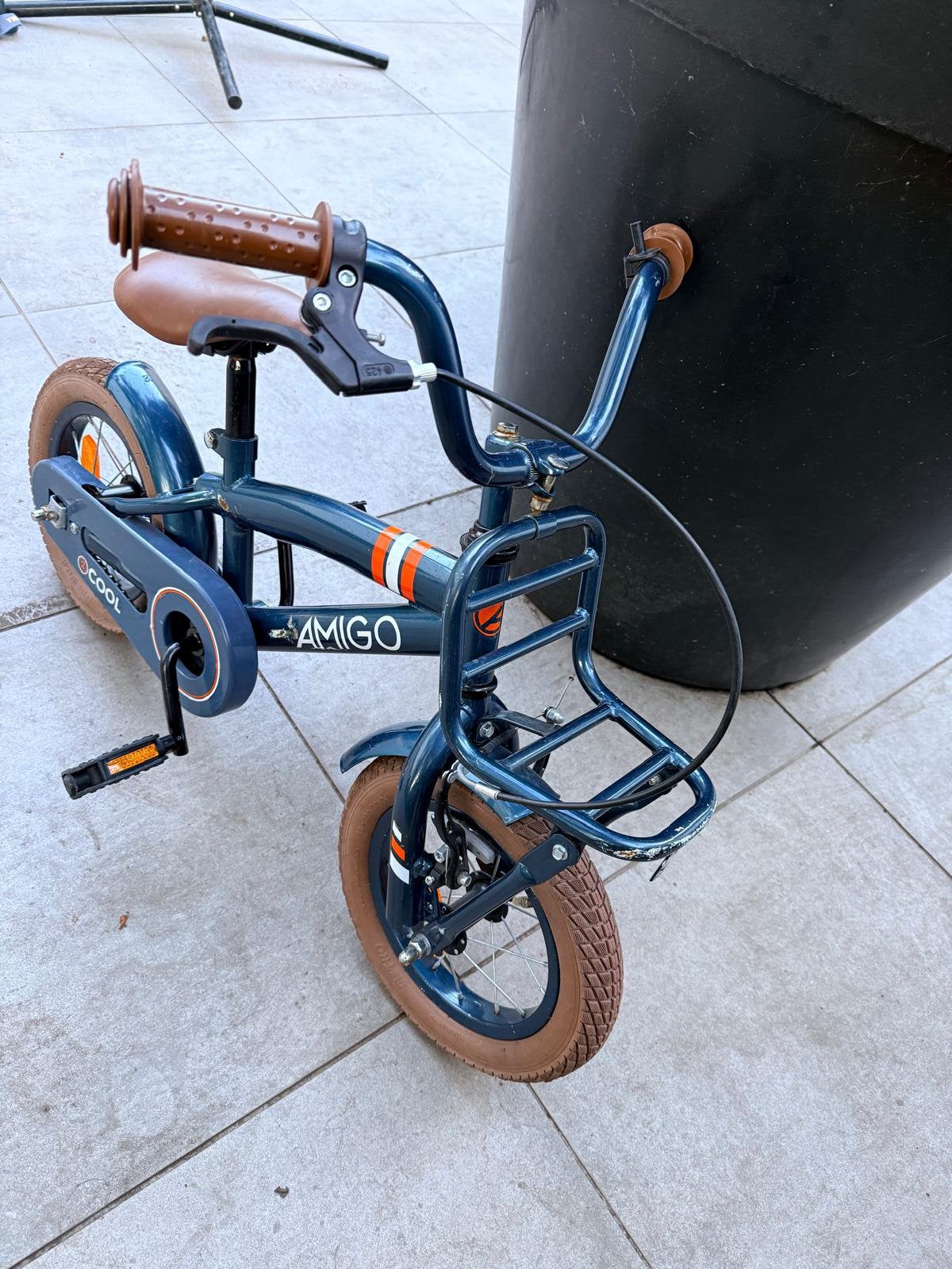 Amigo 2cool jongens fiets, Ophalen, Zo goed als nieuw, Terugtraprem, Minder dan 16 inch