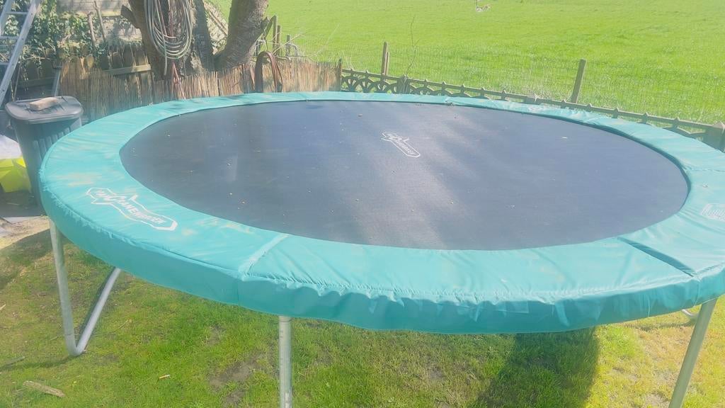 Trampoline, Ophalen, Gebruikt