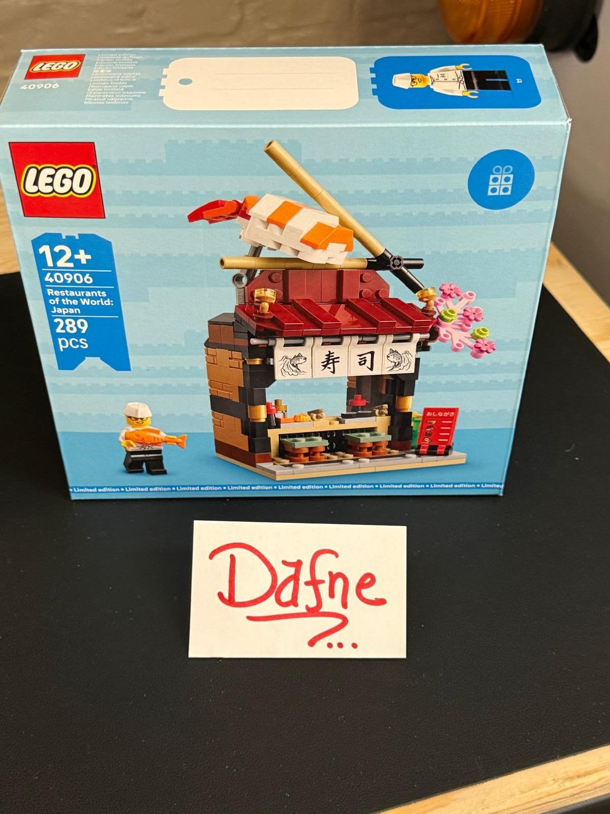 LEGO Restaurants van de wereld: Japan (40906), Lego, Nieuw, Ophalen of Verzenden, Compleet
