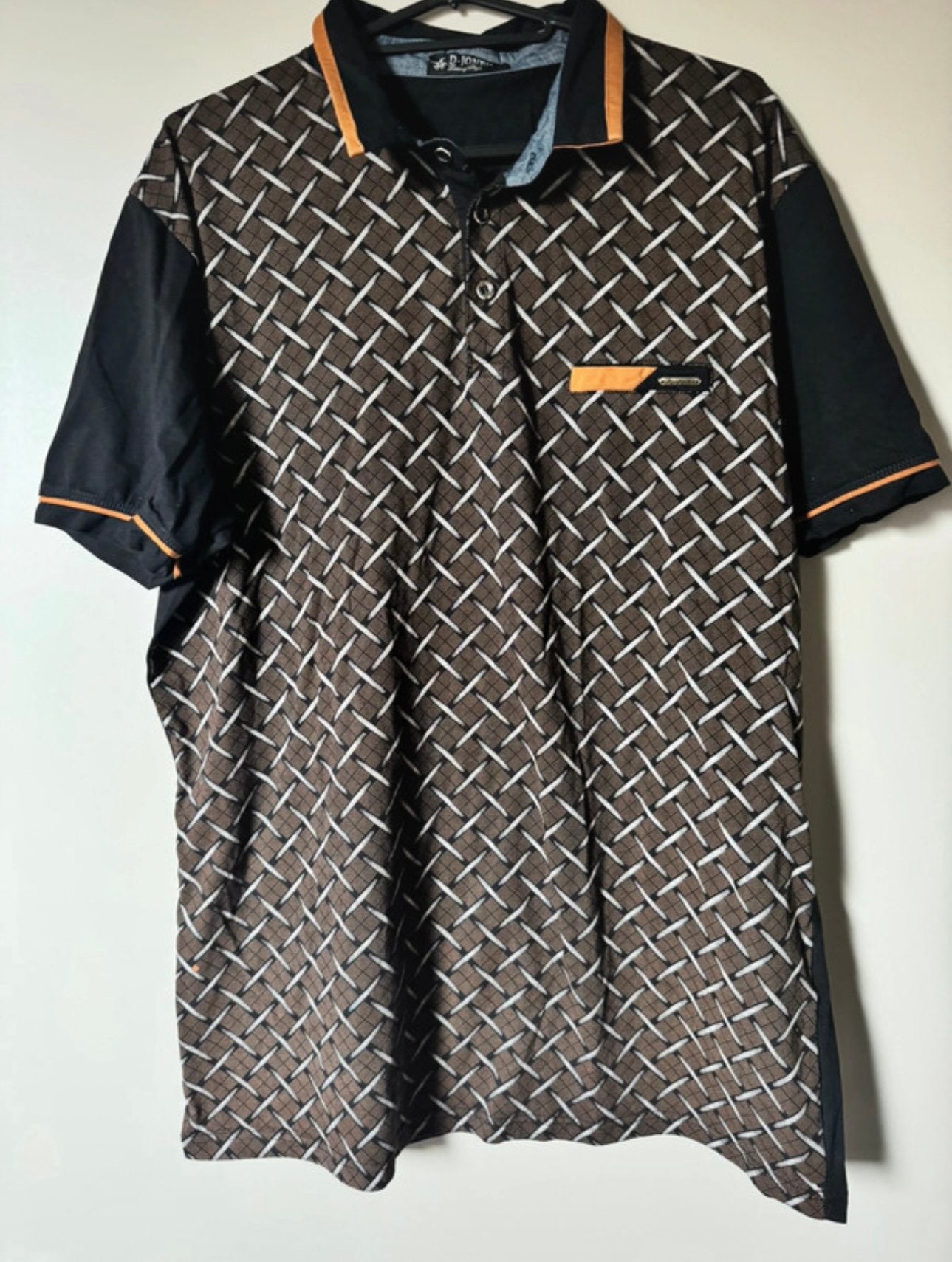 Herenpolo, Kleding | Heren, Ophalen of Verzenden, Zo goed als nieuw, Maat 56/58 (XL), Bruin