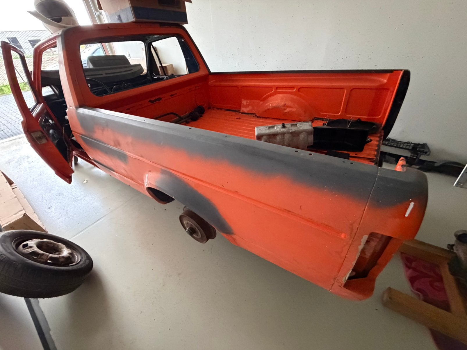 Oldtimer project volkswagen caddy pickup te koop!, foto 5
