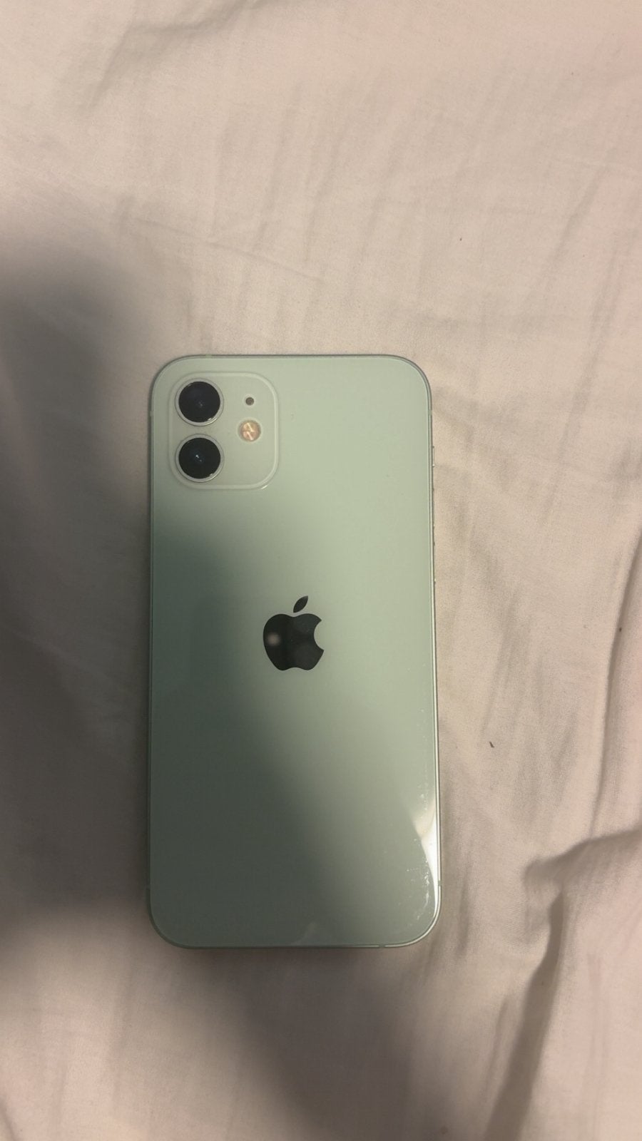 Iphone 12 Groen + Zwart Nike hoesje-128 GB, Ophalen, Zo goed als nieuw, Groen