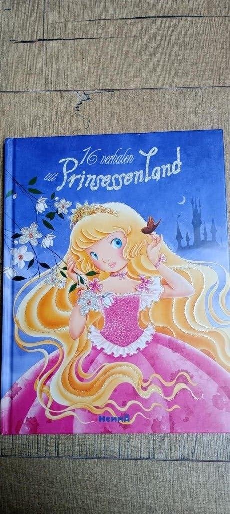 voorleesboek Prinsessenland 16 verhalen, Boeken, Kinderboeken | Kleuters, Meisje, Ophalen of Verzenden, Zo goed als nieuw, Voorleesboek