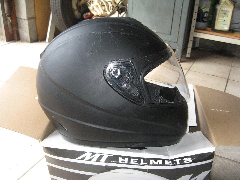 brommerhelm, Fietsen en Brommers, Brommerhelmen, Ophalen, Zo goed als nieuw