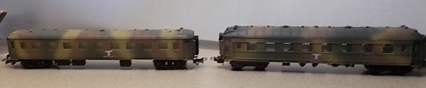 2 Whermacht rijtuigen ww2, Hobby en Vrije tijd, Modelbouw | Overige, Ophalen of Verzenden, Gebruikt, 1:50 tot 1:144