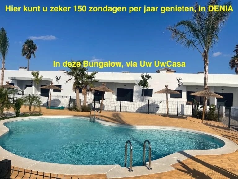 Uw nieuwe eigen Bungalow in DENIA bij zee en zwembad en met, Immo, Buitenland, Dorp, Spanje, 111 m², Woonhuis