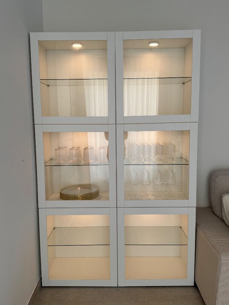 Vitrines IKEA BESTA, Enlèvement, Comme neuf