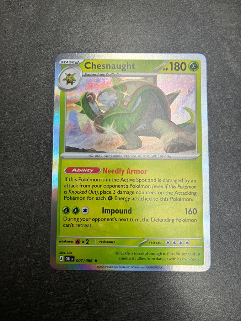 Chesnaught (007/086), Ophalen, Nieuw