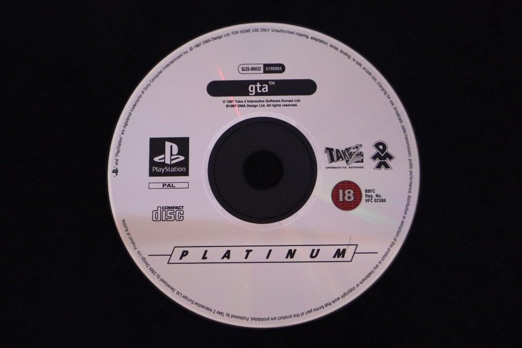 Grand Theft Auto Platinum (enkel de disk), Games en Spelcomputers, Avontuur en Actie, Vanaf 18 jaar, 1 speler, Ophalen of Verzenden