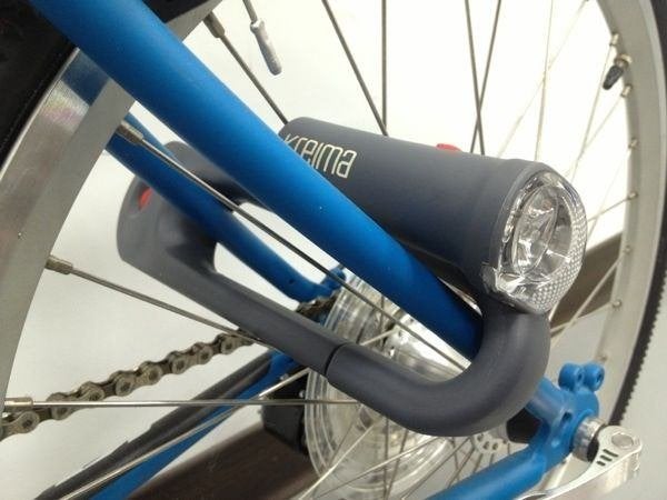 Fietsslot Kreima met verlichting, Fietsen en Brommers, Ophalen of Verzenden, Nieuw, Combinatieslot