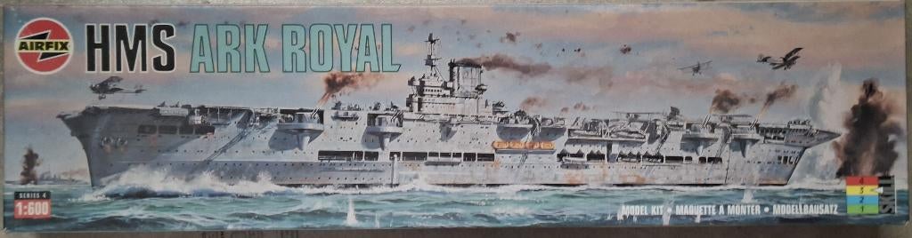 hms ark royal, Hobby en Vrije tijd, Modelbouw | Boten en Schepen, Ophalen of Verzenden, Zo goed als nieuw, 1:200 of kleiner, Airfix