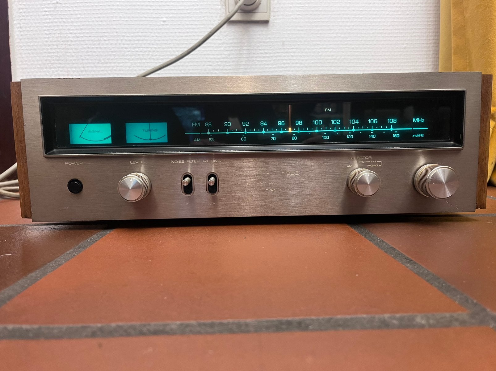 Onkyo T-4055 tuner uit 1975, Ophalen, Gebruikt
